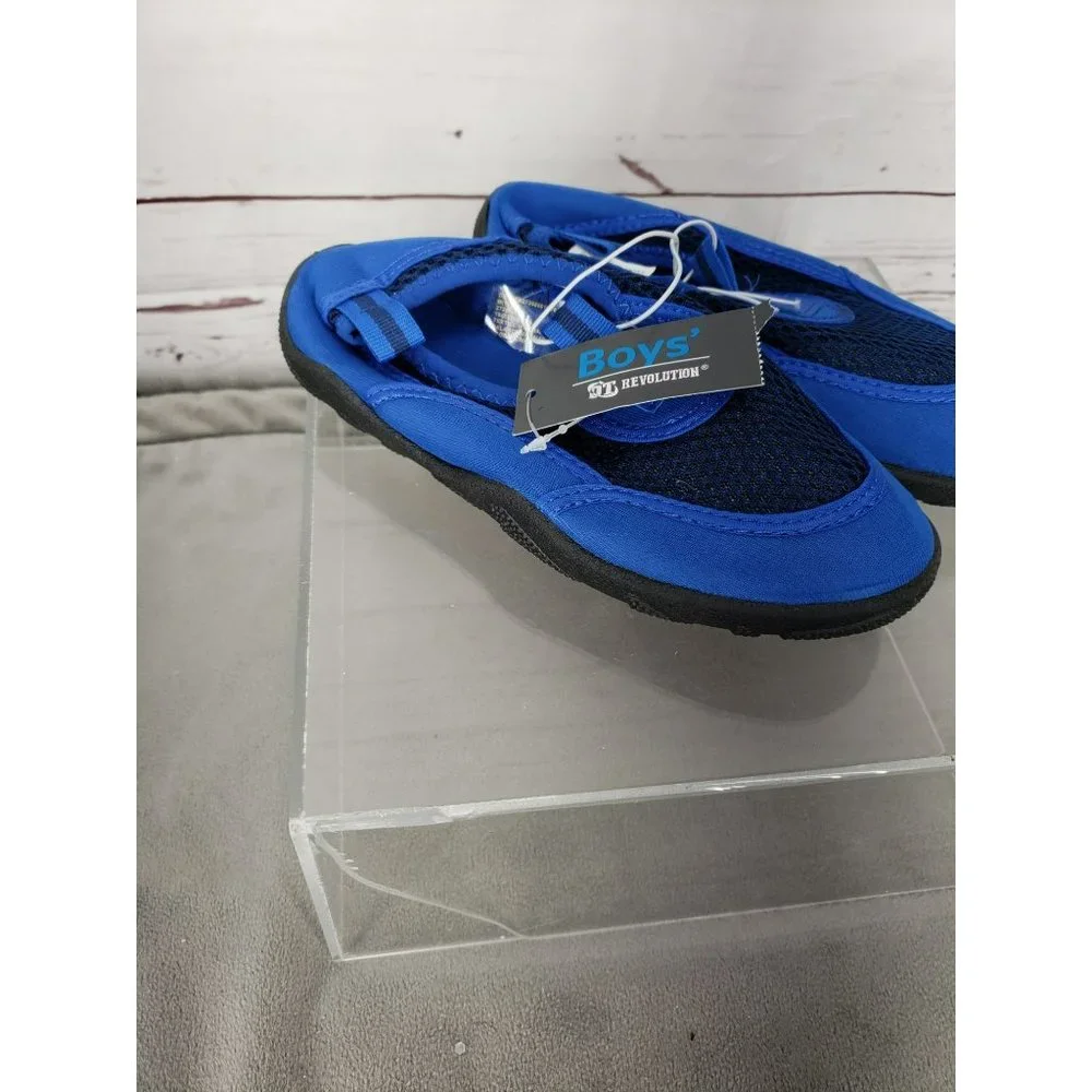 OT Revolution Blue Black Size 2/3 Boys Water Shoes‎